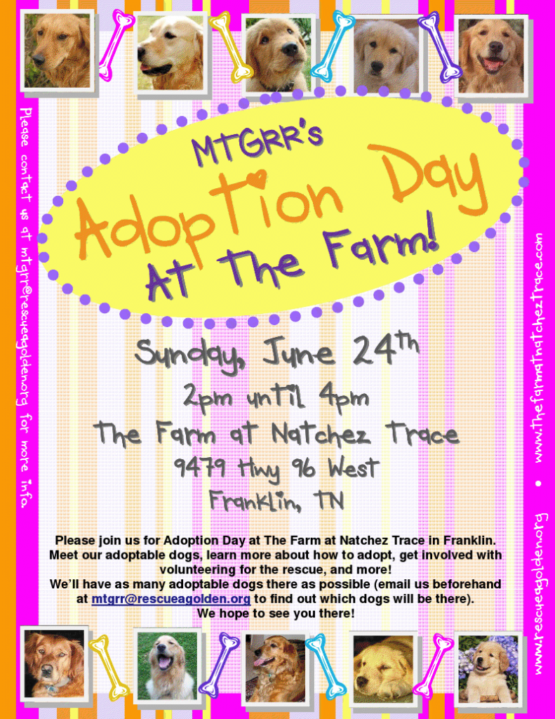 MTGRR Adoption Day