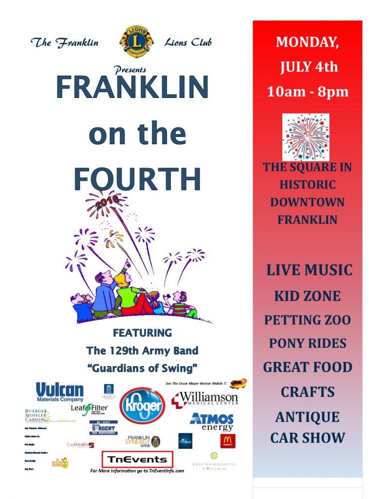 Franklin on the forth2016